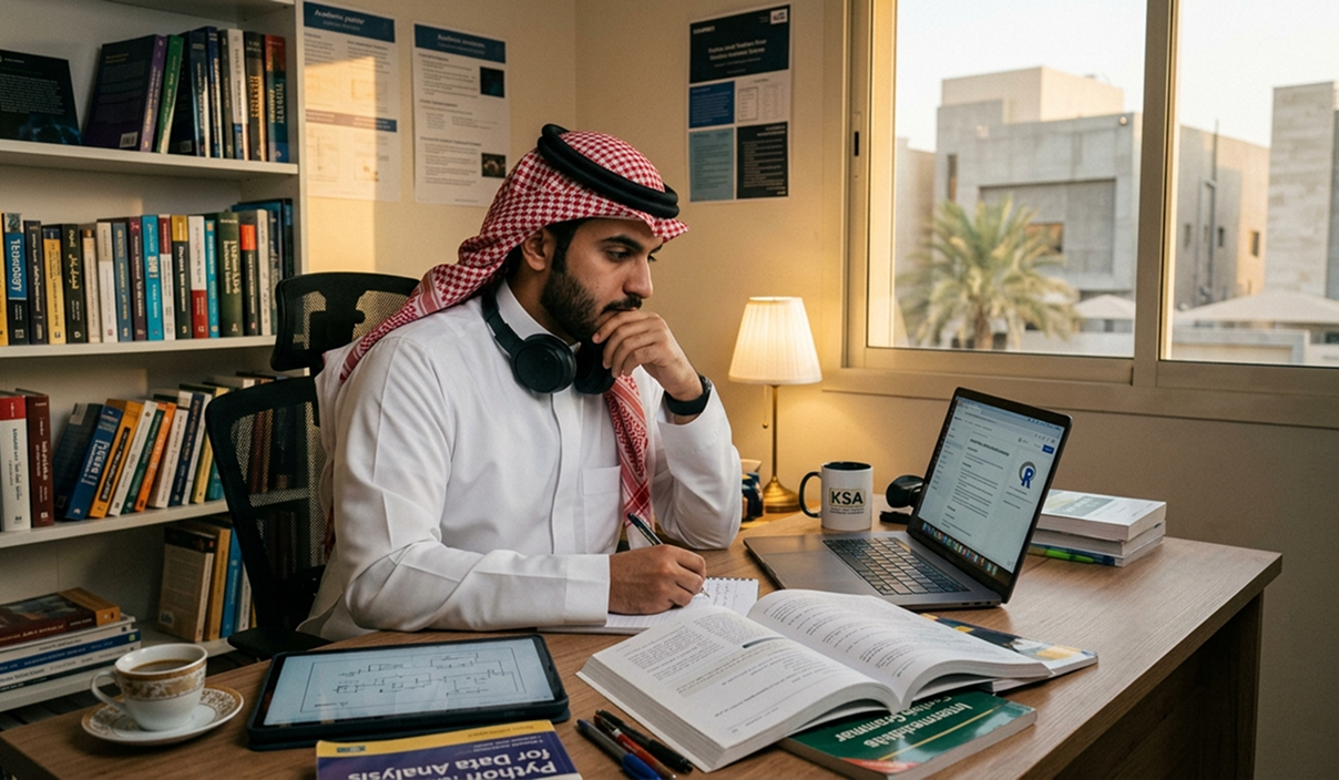 طالبة مدرسة داخل الممر الدراسي تحمل كتبها
